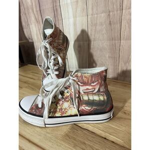 FEI YAO My Hero Academia High-Top Canvas Shoes Sneakers Size 35 US 5
